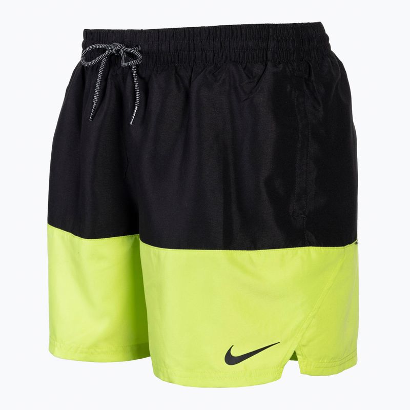 Bărbați Nike Split 5" Volley pantaloni scurți de înot negru și verde NESSB451-312 2