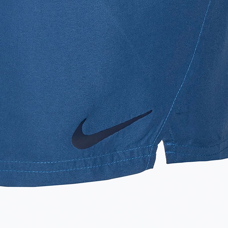 Pantaloni scurți de baie Nike Split 5" Volley pentru bărbați, albastru marin NESSB451-444 4