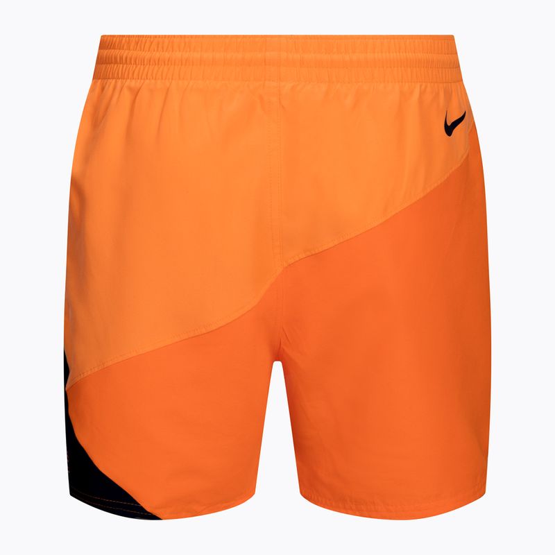 Pantaloni scurți de baie bărbați Nike Logo 5" Volley albastru NESSC470-440 5