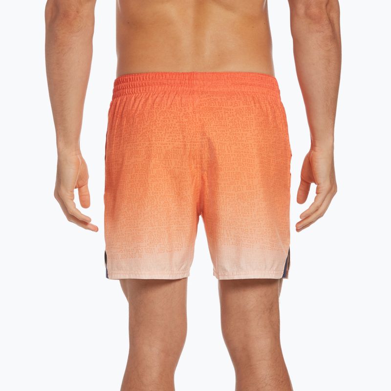 Pantaloni scurți de baie Nike Jdi Fade 5" Nike Jdi Fade 5" Volley pentru bărbați, portocaliu NESSC479-817 6