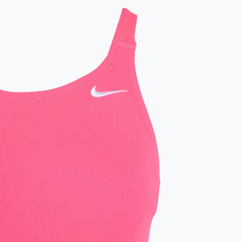 Costum de baie dintr-o piesă pentru femei Nike Hydrastrong Solid Fastback hyper pink 3