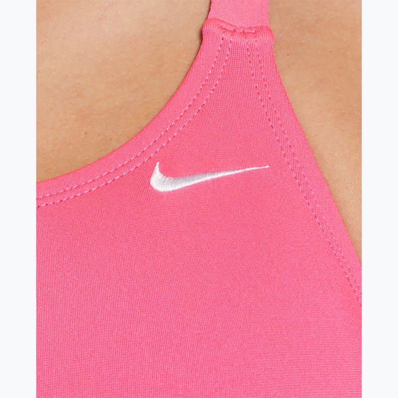 Costum de baie dintr-o piesă pentru femei Nike Hydrastrong Solid Fastback hyper pink 4