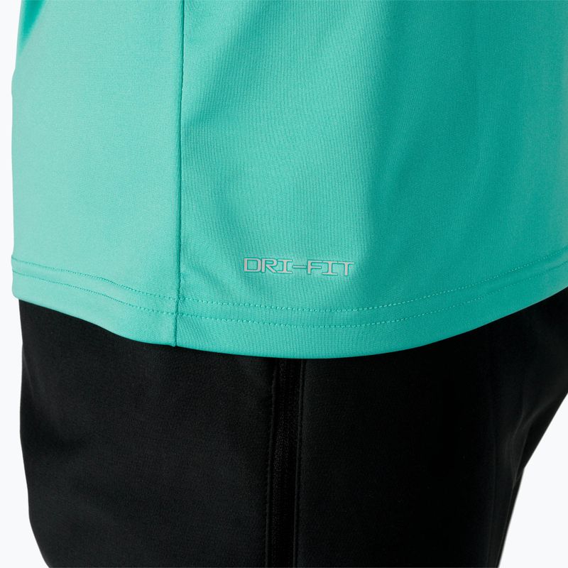 Tricou de antrenament pentru bărbați Nike Ring Logo turcoaz NESSC666-339 5