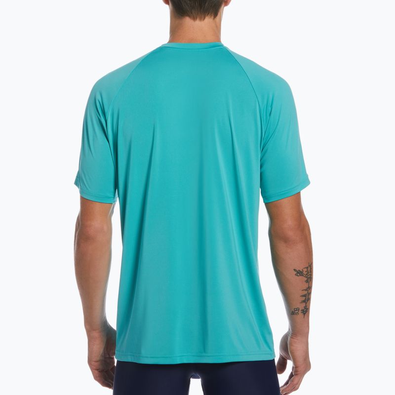 Tricou de antrenament pentru bărbați Nike Ring Logo turcoaz NESSC666-339 9