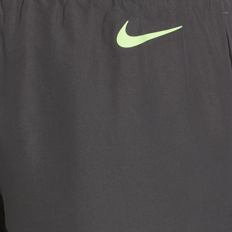 Bărbați Nike Block Swoosh 5" Volley pantaloni scurți de înot negru NESSC492-001 6