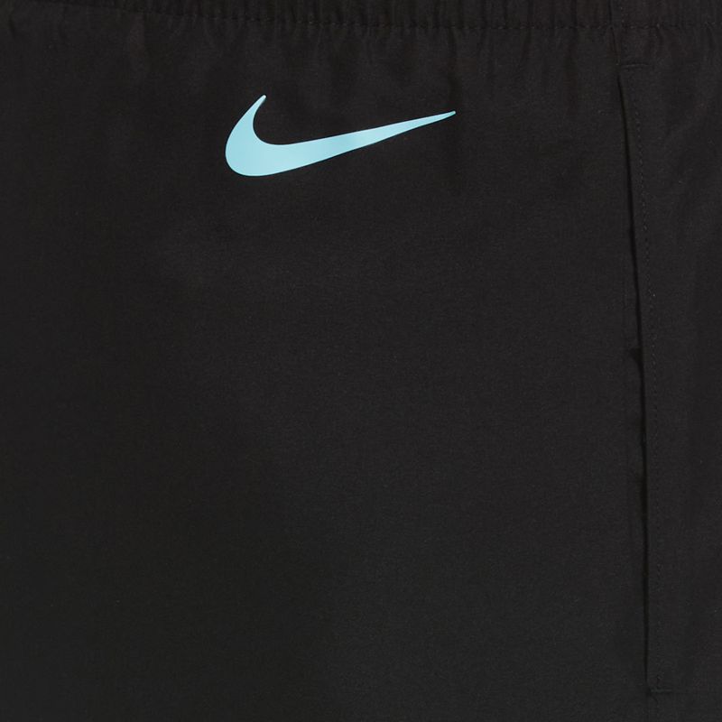 Pantaloni scurți de înot Nike Block Swoosh 5 Volley pentru bărbați albastru NESSC492 7