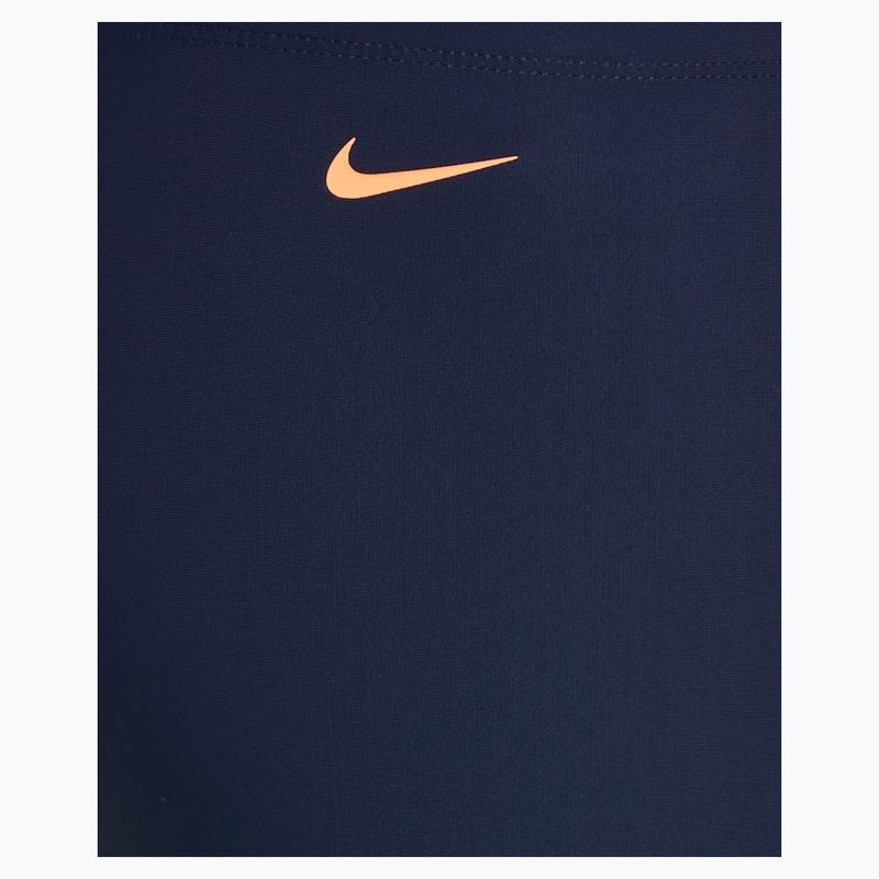 Bokserki kąpielowe męskie Nike Reflect Logo Square Leg granatowe NESSC583440 10