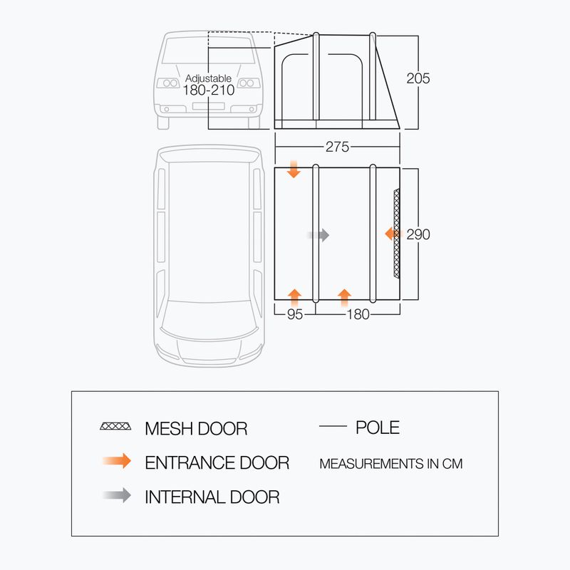 Vestibul Vango Faros II Low 2