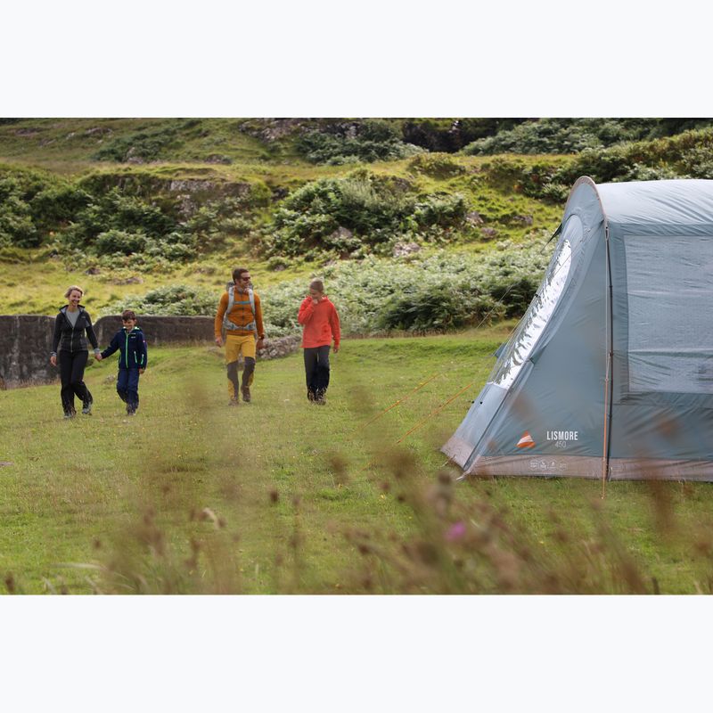 Cort de camping pentru 4-persoane Vango Lismore 450 Package mineral green 17