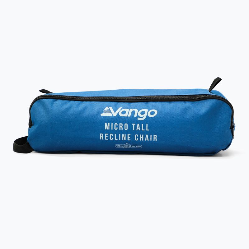 Scaun turistic Vango Micro Tall Recline Chair mykonos blue 11