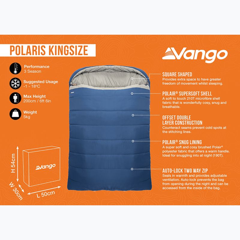 Sac de dormitVango Polaris Kingsize neptune 10
