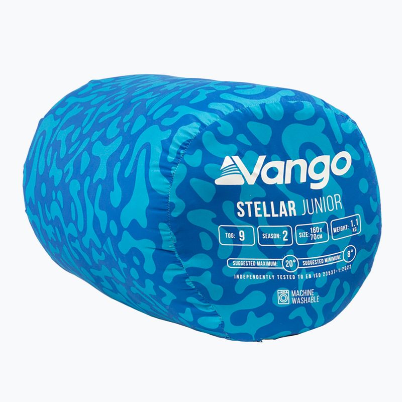 Sac de dormit pentru copii Vango Stellar Junior atlantic blue 4