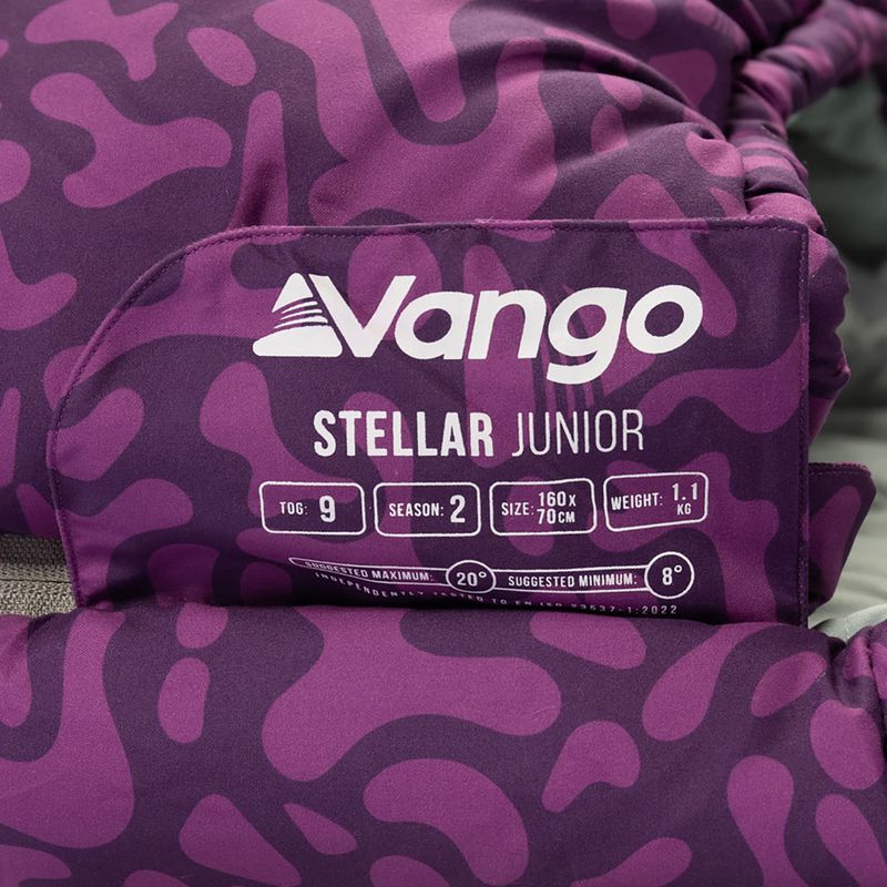 Sac de dormit pentru copii  Vango Stellar Junior byzantium 8