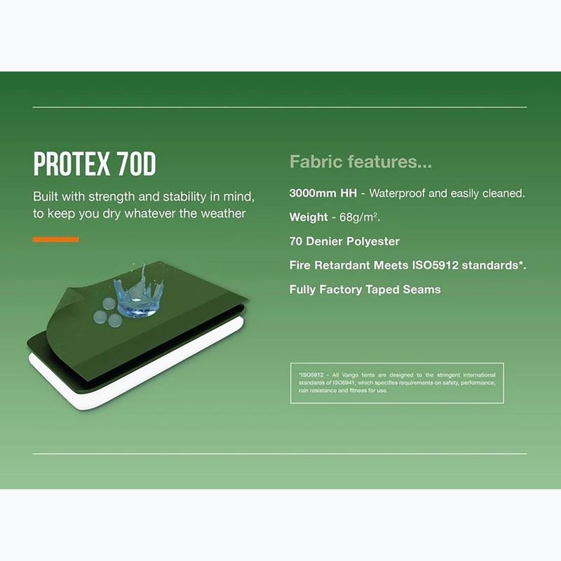 Cort de trekking 3-persoane Vango Nevis 300 pamir green 14