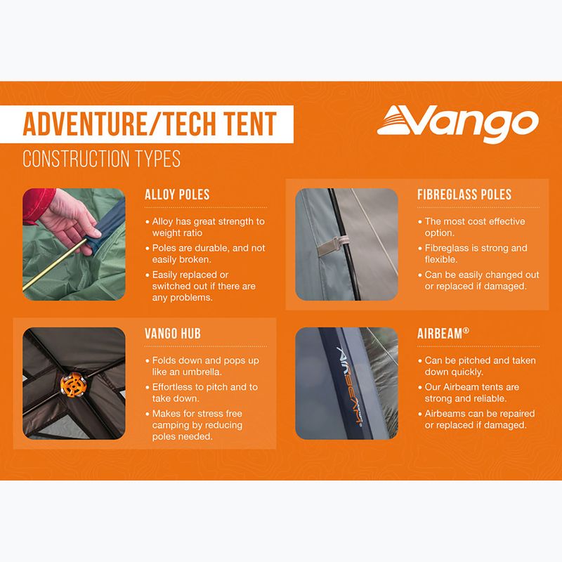 Cort de trekking pentru 3-persoane  Vango Soul 300 deep blue 10