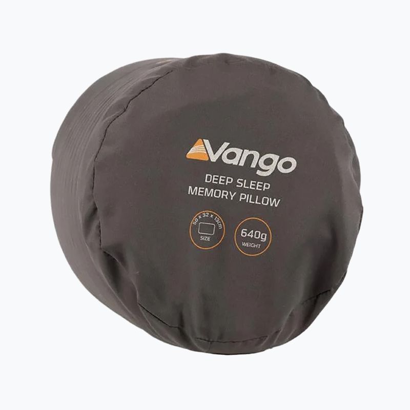 Pernă de turism Vango Deep Sleep Memory shadow grey 4