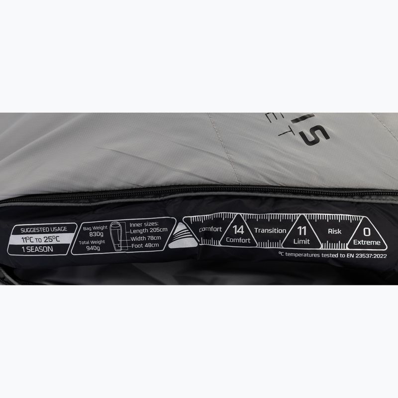 Sac de dormit Vango Mantis Planet grey flannel 11