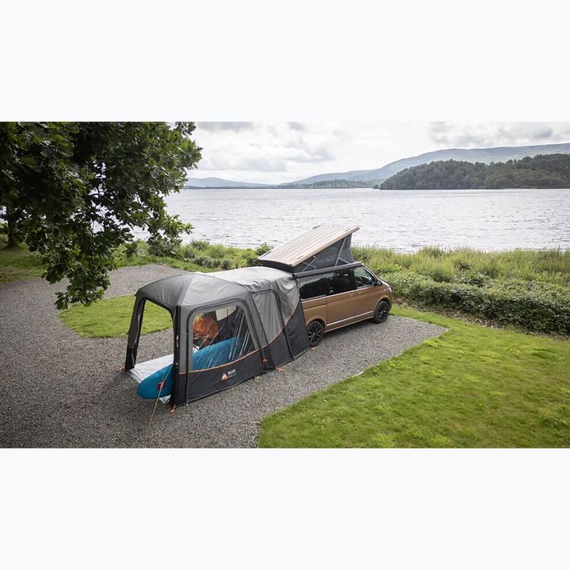 Vestibul pentru mașină Vango AirHub II Low cloud grey 15