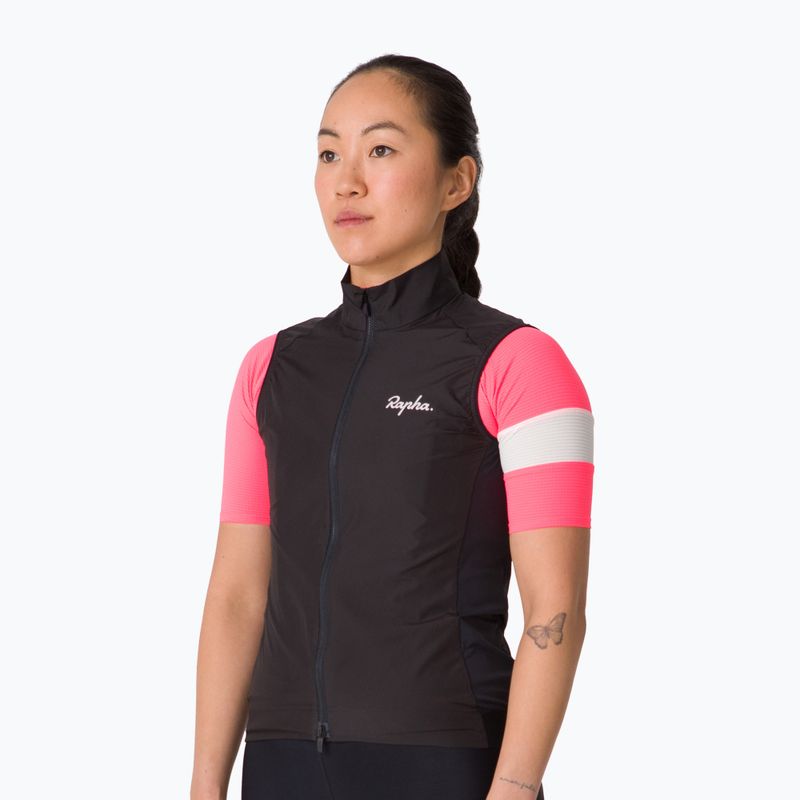 Vestă de ciclism pentru femei Rapha Core Gilet black/white 2