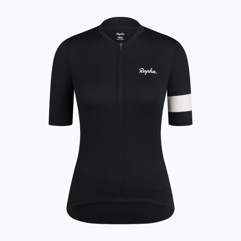 Tricou de ciclism pentru femei Rapha Core Lightweight Jersey black/white 5