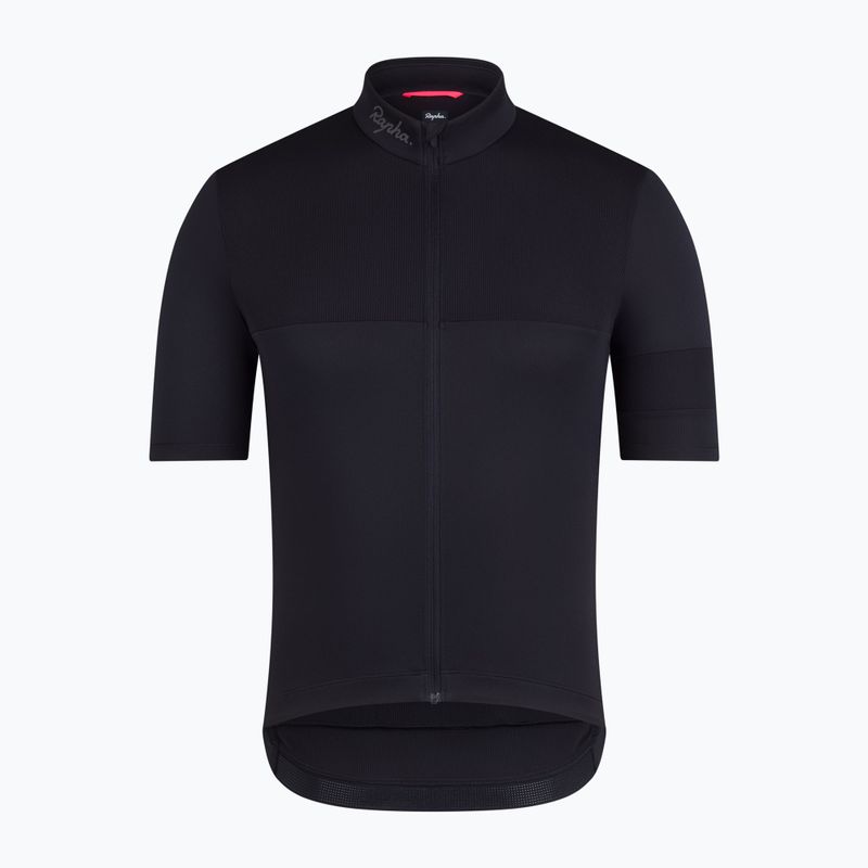 Tricou de ciclism pentru bărbați Rapha Brevet Element Jersey black/dark grey 5