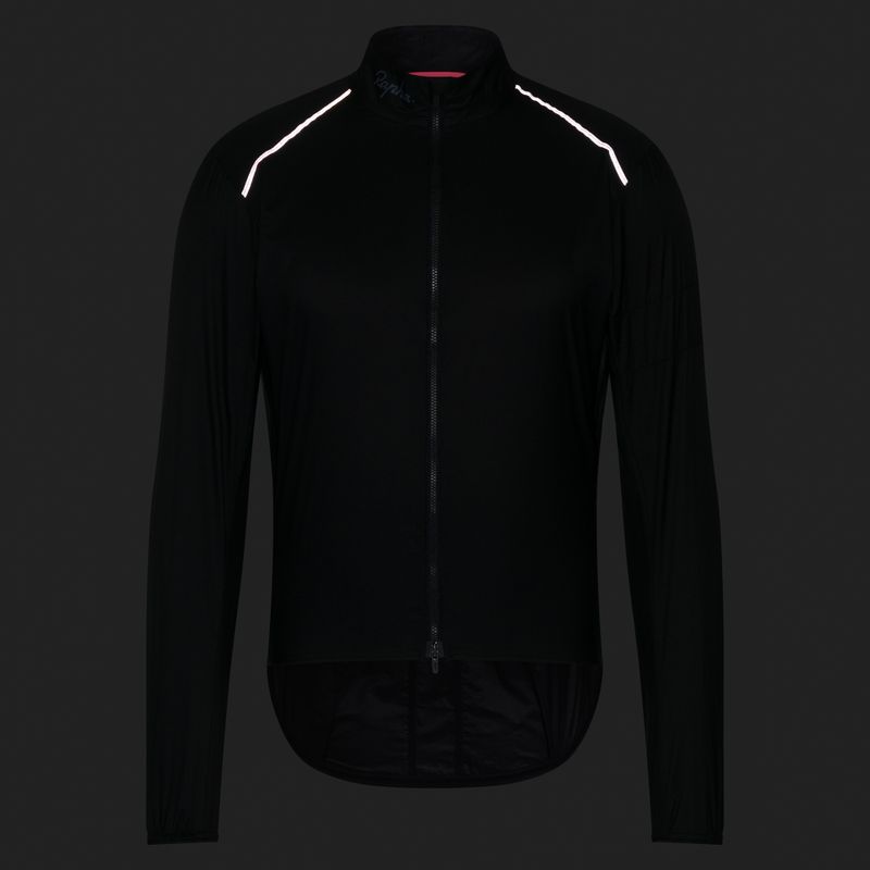 Geacă de ciclism pentru bărbați Rapha Brevet Element Wind Jacket black/grey 7