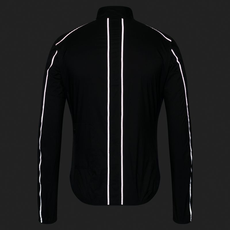 Geacă de ciclism pentru bărbați Rapha Brevet Element Wind Jacket black/grey 8