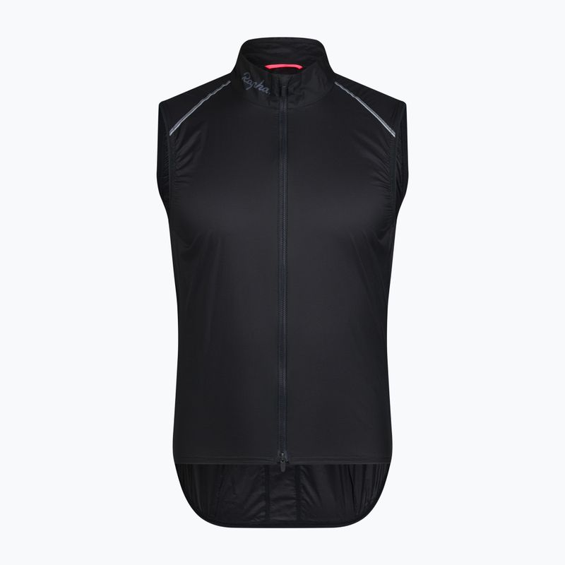 Vestă de ciclism pentru bărbați Rapha Brevet Element Wind Gilet black/grey 5