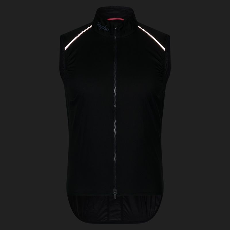 Vestă de ciclism pentru bărbați Rapha Brevet Element Wind Gilet black/grey 7