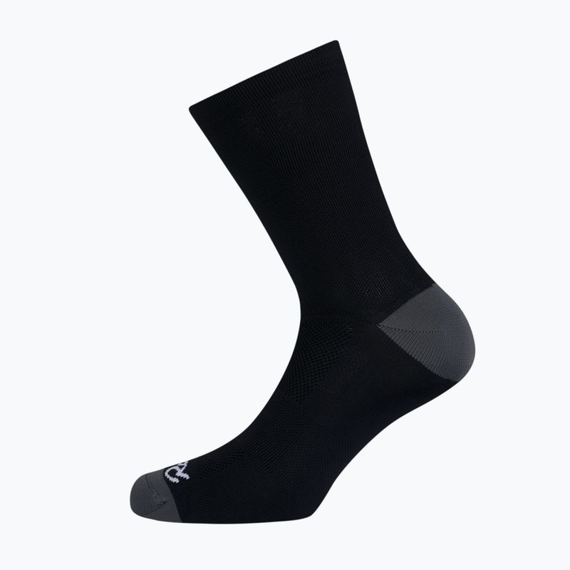 Șosete Rapha Logo Socks black/dark grey 2