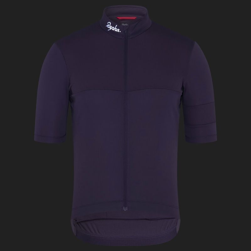 Tricou de ciclism pentru bărbați Rapha Brevet Element Jersey dusted lilac/black 3