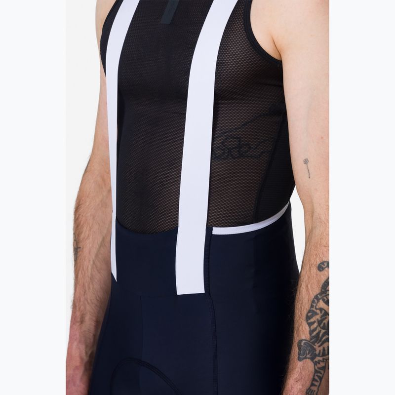 Pantaloni scurți de ciclism pentru bărbați Rapha Brevet Element Cargo Bib Shorts dark navy/white 3