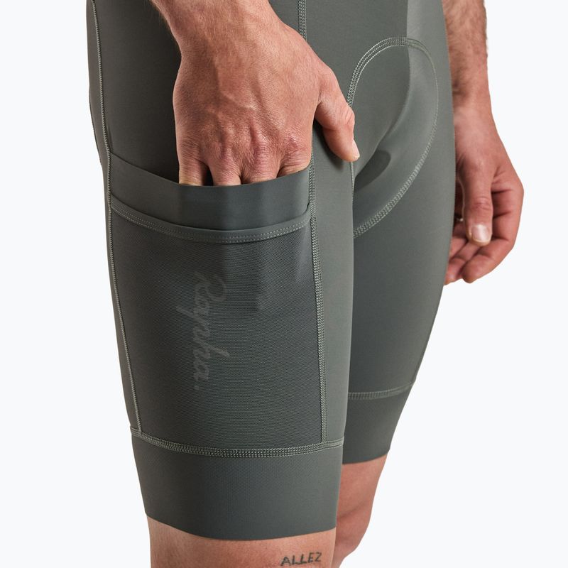 Pantaloni scurți de ciclism pentru bărbați Rapha Brevet Element Cargo Bib Shorts onyx/white 4