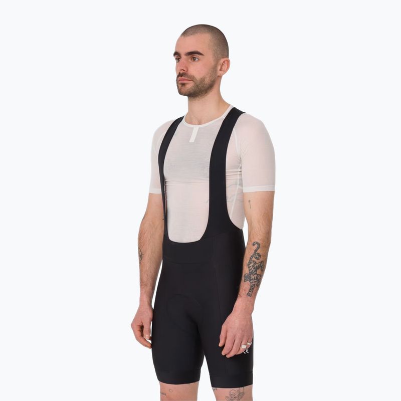 Pantaloni scurți de ciclism pentru bărbați Rapha Core Bib Shorts black/black 2