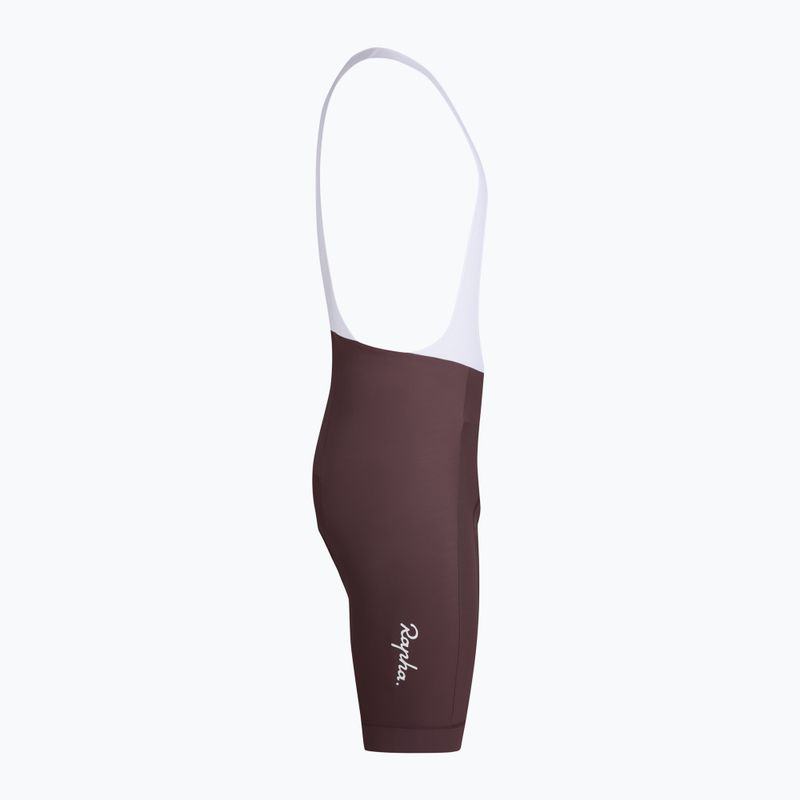 Pantaloni scurți de ciclism pentru bărbați Rapha Core Bib Shorts huckleberry / white 4
