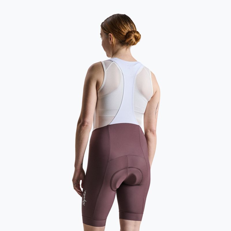 Pantaloni scurți de ciclism pentru femei Rapha Core Bib Shorts huckleberry/white 2