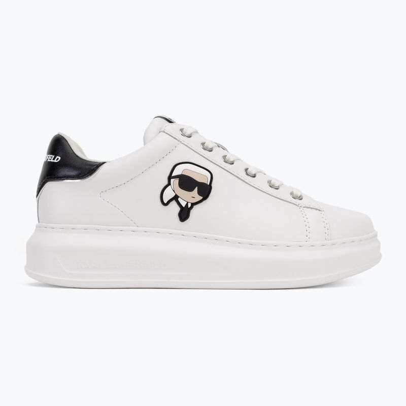 Încălțăminte pentru femei KARL LAGERFELD Kapri Nft Lo Lace white leather 2