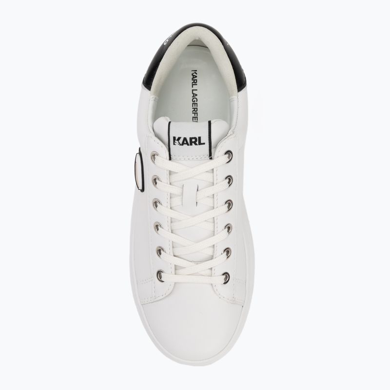 Încălțăminte pentru femei KARL LAGERFELD Kapri Nft Lo Lace white leather 5