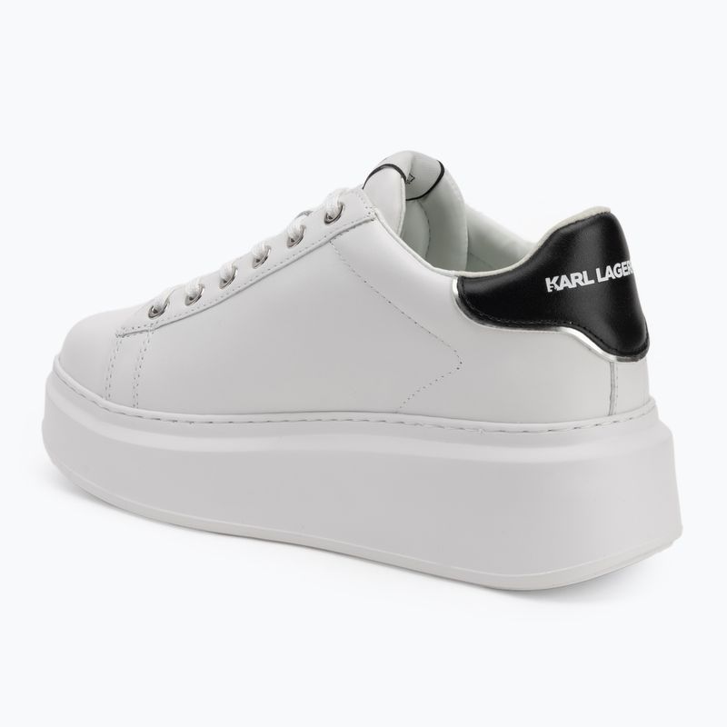 Încălțăminte pentru femei KARL LAGERFELD Anakapri Nft white leather 3