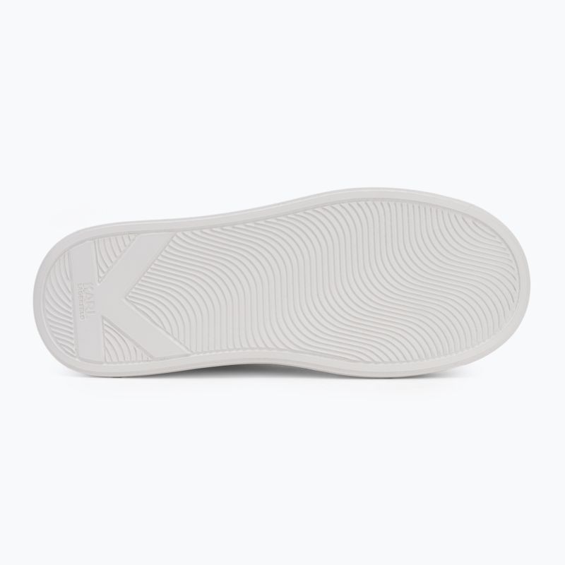 Încălțăminte pentru femei KARL LAGERFELD Anakapri Nft white leather 4