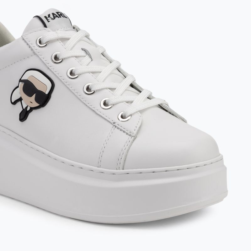 Încălțăminte pentru femei KARL LAGERFELD Anakapri Nft white leather 7