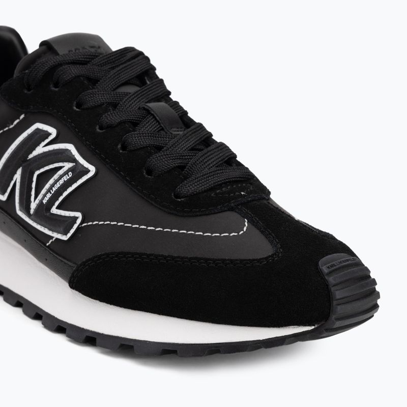 Încălțăminte pentru femei KARL LAGERFELD Kairo Kl Sidetrim black leather/textille 7