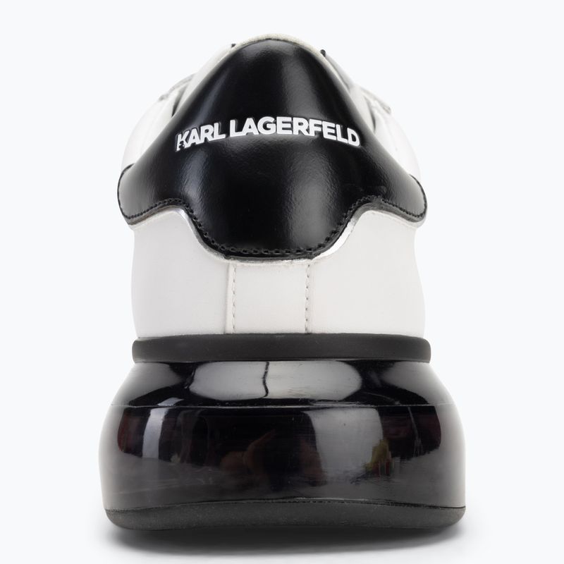 Încălțăminte pentru bărbați KARL LAGERFELD Kapri Kushion Outline Nft white leather w/black 6