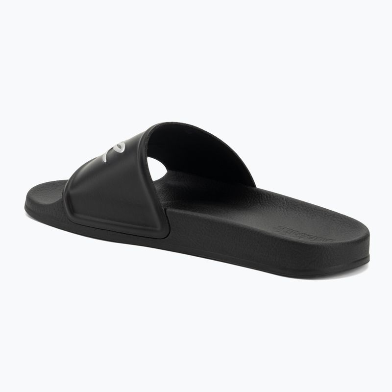 Papuci pentru femei KARL LAGERFELD Kondo 2.0 Signia black rubber 3