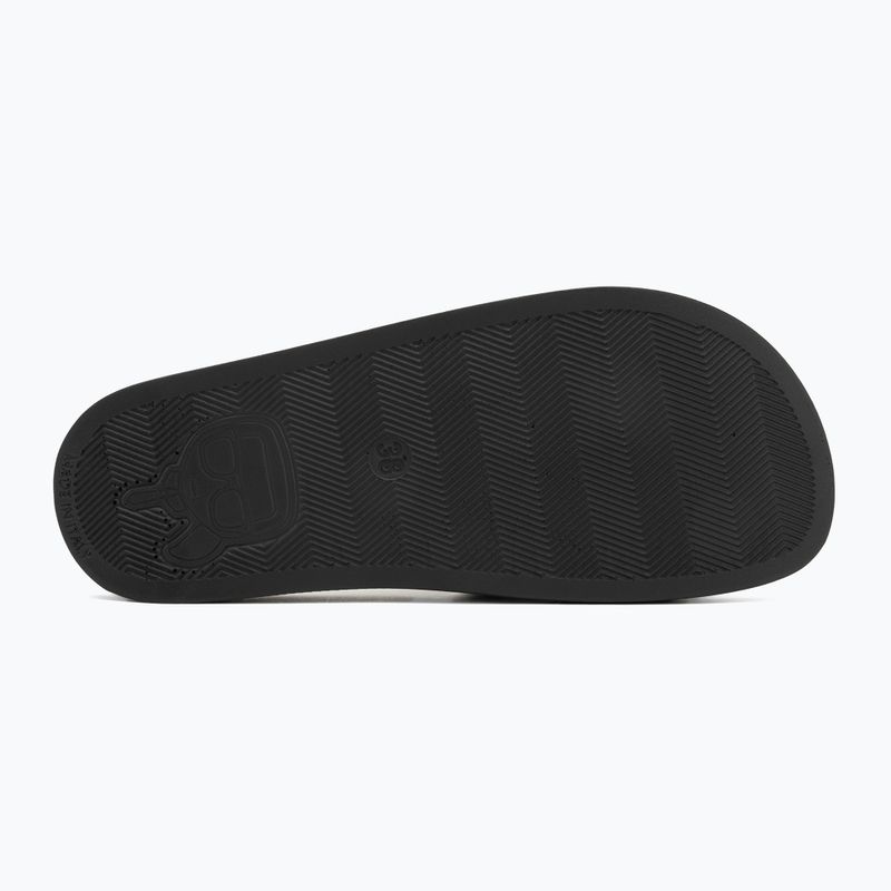Papuci pentru femei KARL LAGERFELD Kondo 2.0 Signia black rubber 4