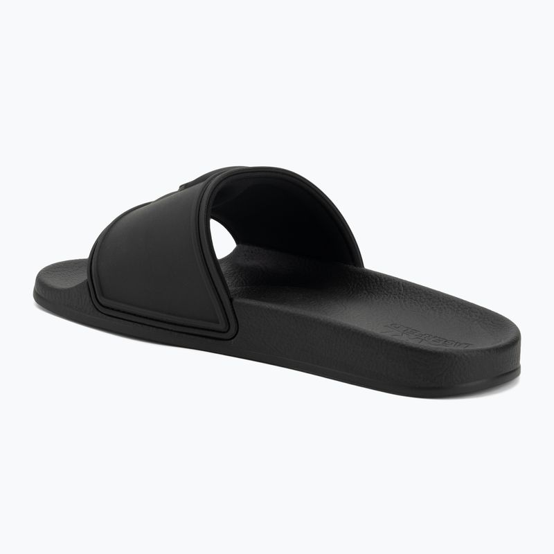Papuci pentru femei KARL LAGERFELD Kondo 2.0 NFT Relief black rubber 3