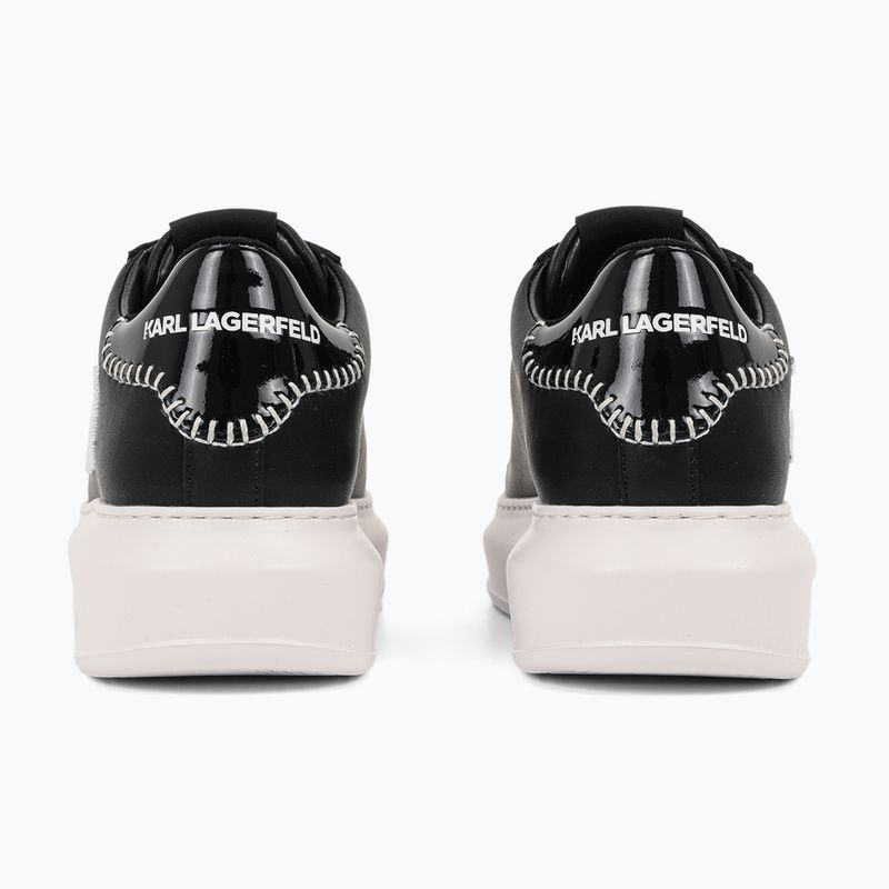 Încălțăminte pentru femei KARL LAGERFELD Kapri Cornelly Signia Stitch black leather 2