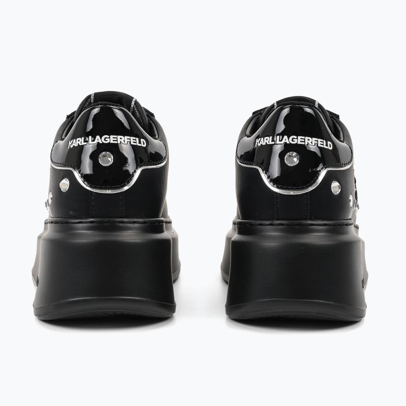 Încălțăminte pentru femei KARL LAGERFELD Anakapri Autograph Studs black leather w/silver 2