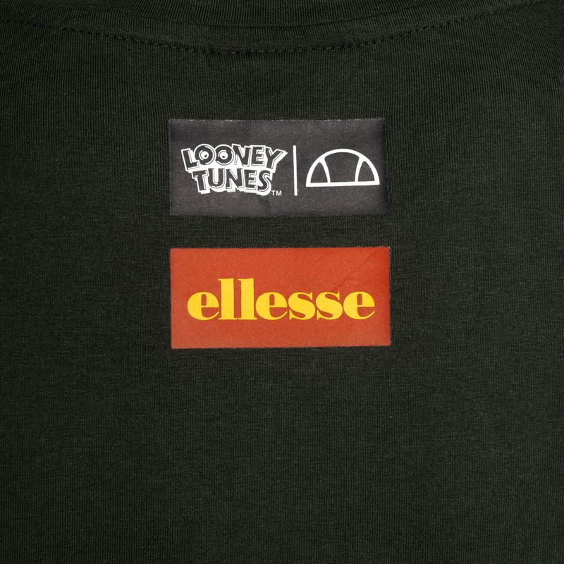 Tricou Ellesse pentru femei Tweetest Crop de culoare verde închis 4