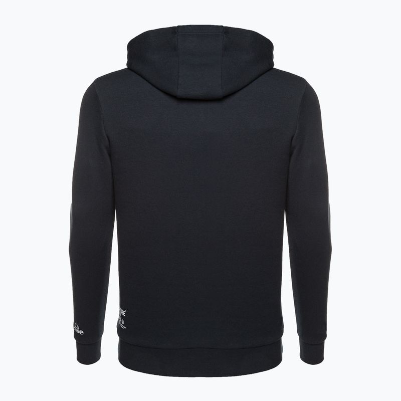 Tricou Ellesse bărbați Stratson Oh Hoody negru cu glugă negru 7